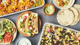 Image for Cauliflower tacos from the Sheet Pan Everything cookbook