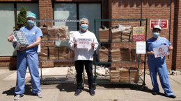 Stand Together Canada has raised roughly $250,000 worth of food and transportation donations