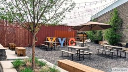 Photo of Ol' Beautiful Brewing Company's patio via their Facebook page.