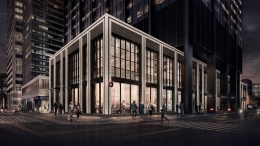 Rendering by Slate Management of upcoming St Clair Buca location Buca Yorkville opening