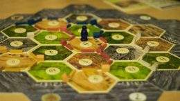 Photo of Settlers of Catan from Alisdair on Flickr.