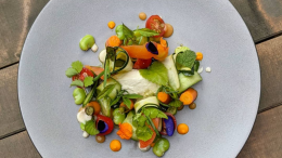Pluvio chef Warren Barr was the inaugural recipient of FDC's North Star Award for culinary excellence