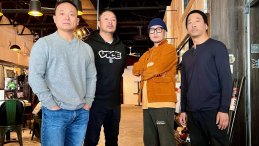Superfresh co-founders rom left to right: Jae Pak, Trevor Lui, Dave Choi, and James Lee