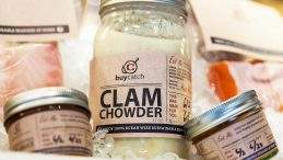 Clam chowder from Buycatch program from Catch restaurant.