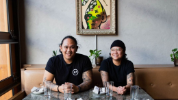 Image of A1 chefs Kelsey Claro and Manny Amoranto via Instagram