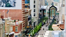 Royalty-free image of Stephen Avenue via Unsplash