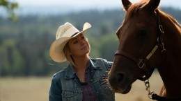 Photo credit: Heartland Image for One Day in Southern Alberta: Actress Amber Marshall