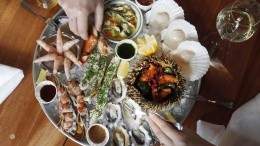 Coquille Seafood Platter. Ediblicious Photography