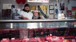 Darcy and Alicia from Real Deal Meats.
