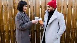 Singers Ellen Doty and Ruben Young pose with Doty's new Monogram Coffee charity blend. Image for Daily bite: Singer Ellen Doty partners with Monogram Coffee for holiday giveback campaign