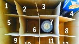 Reverse advent calendar Julie van rosendaal