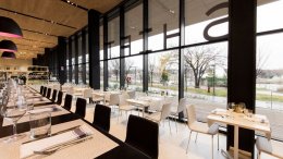 Photo of Remai Modern's current dining room via Facebook.