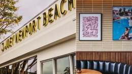 Images of the new JOEY Restaurant Newport Beach which opens on January 19, 2023.