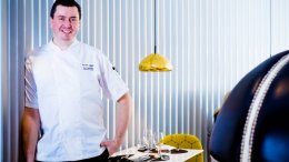 photo of chef Scott Redekopp by Ingrid Kuenzel.