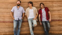 Petric band members Jordan Day (left), Tom Petric, Jason Petric