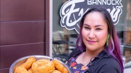 Image of Bannock Express owner Rachel Smith via Facebook. Photo credit: Axis Imagery