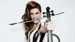 Violinist Sophie Serafino. Photo by Gino Nalini. Violinist Sophie Serafino