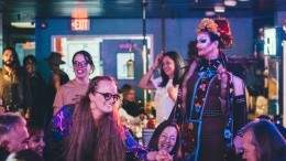 photos by Emily Christie provided by Synonym Art Consultation. Image for Daily bite: Winnipeg's Tallest Poppy and Synonym Art Consultation to host epic holiday drag brunch