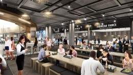Design rendering of Time Out Market Montreal, which is set to open towards the end of 2019. Image for Daily bite: Time Out Market announces first Canadian location in Montreal