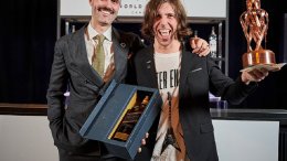 Image of James Grant (left) and Massimo Zitti (left) provided