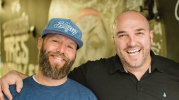 Edmonton co-restaurateurs Dani Braun and Chris Sills.