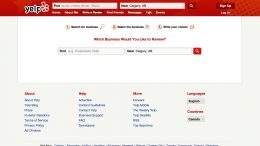 Yelp screenshot.