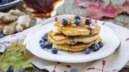 Image for Blueberry ginger pancakes with BC blueberries