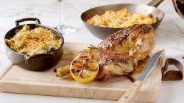 Image for Osteria Savio Volpe's grilled half chicken with rosemary and lemon