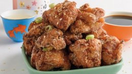 Excerpted from Flavorbomb by Bob Blumer. Copyright © 2020 Bob Blumer. Image for Japanese fried chicken from Flavorbomb cookbook