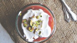 Image for Renee Kohlman's rhubarb fool with cardamom cream