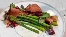 Image for The Terrace Restaurant's Grilled Spring Asparagus