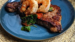 Image for One pan surf and turf