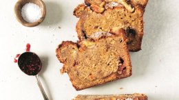Image for This recipe for PB&J banana bread from the 'Crust' cookbook is very delicious