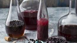 Image for Batch cookbook's blueberry ginger soda