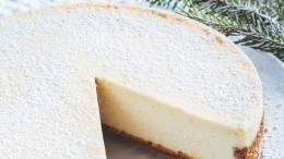 Image for Ricardo Larrivée&#039;s eggnog cheesecake