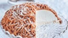 Image for Ricardo Larrivée's Mont Blanc chestnut cake