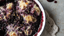 Image for Upside-down blueberry grunt from A Rising Tide cookbook