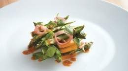 Image for The Wickaninnish Inn&#039;s roasted asparagus salad