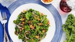 Image for Sautéed Kale with Golden Raisins &amp; Onions