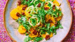 Image for Naz Deravian's arugula orange fennel salad