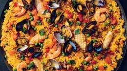 Image for David Robertson's seafood paella