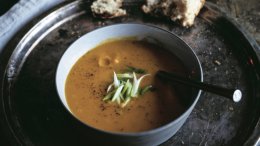 Image for Simple sweet potato soup from the My New Table cookbook