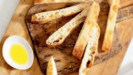 Image for Sloppy ciabatta bread from the Baking Day with Anna Olson cookbook