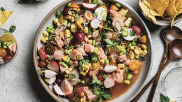 Image for Steelhead ceviche from the Caesar Country cookbook