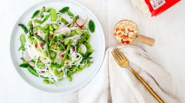 Image for Cold Summer Fresh Thai Rice Noodle Salad