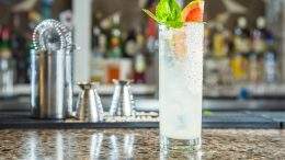 Gold Rush cocktail photo by KK Law.