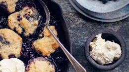 Image for Try this recipe for blueberry grunt from 'Hebridean Baker: At Home'