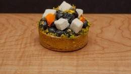 Image for Thomas Haas' blueberry lemon tart with vanilla marshmallow