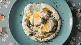 Image for Whipped feta Turkish eggs from the Eat, Habibi, Eat! cookbook