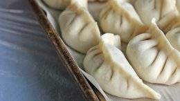 Homemade jiaozi. Photo by Stephanie Eddy.